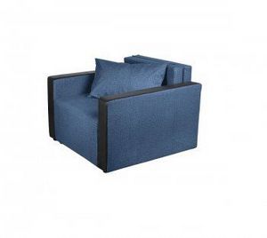 Кресло-кровать Милена с подлокотниками Синий в Серове - serov.ok-mebel.com | фото 1