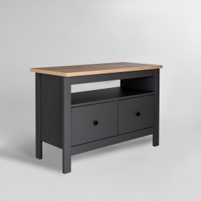 2.08.03.080.15 САГА тумба 2 ящика серая/ясень RU в Серове - serov.ok-mebel.com | фото 1