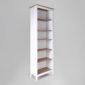 2.08.07.110.14 САГА стеллаж 70 белый/ясень RU в Серове - serov.ok-mebel.com | фото