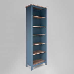 2.08.07.110.16 САГА стеллаж 70 темно-бирюзовый/ясень RU в Серове - serov.ok-mebel.com | фото