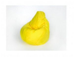 Кресло-мешок Груша большое желтое в Серове - serov.ok-mebel.com | фото 1