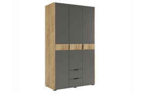 АДАМ К2 Спальный гарнитур (графит) в Серове - serov.ok-mebel.com | фото 8