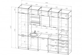 АНТИКА Кухонный гарнитур Экстра 5 (3000 мм) в Серове - serov.ok-mebel.com | фото 2