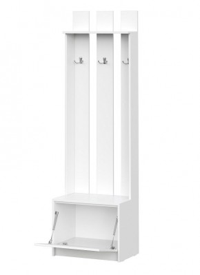 АЙДЕН Прихожая (модульная) белый в Серове - serov.ok-mebel.com | фото 4