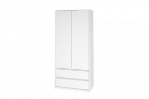 АЙДЕН ШК06-900 Шкаф 2 двери/2 ящика (белый) в Серове - serov.ok-mebel.com | фото