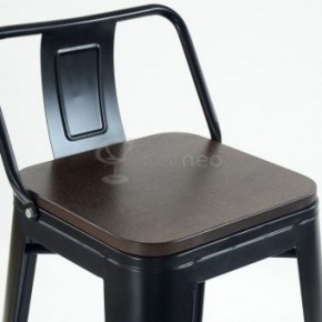 Барный стул N-238 Tolix Wood style Черный в Серове - serov.ok-mebel.com | фото 3