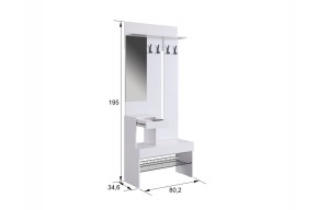 БАСКО Прихожая (модульная) кашемир в Серове - serov.ok-mebel.com | фото 3