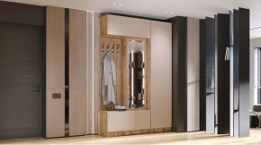БАВАРИЯ Прихожая (дуб вотан/кашемир) в Серове - serov.ok-mebel.com | фото
