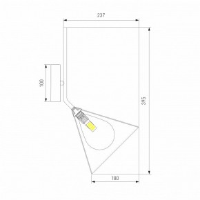 Бра Eurosvet Enigma 70161/1 черный в Серове - serov.ok-mebel.com | фото 6