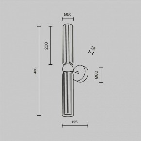 Бра Maytoni Antic MOD302WL-02CG1 в Серове - serov.ok-mebel.com | фото 3