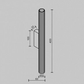 Бра Maytoni Calipso C082WL-12W2.7K-B в Серове - serov.ok-mebel.com | фото 4