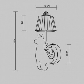 Бра Maytoni Senor Alpaca MOD377WL-L6W3K в Серове - serov.ok-mebel.com | фото 9