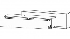 ДАЛЛАС Гостиная (модульная) цемент темный в Серове - serov.ok-mebel.com | фото 6