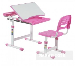 Комплект парта + стул трансформеры Cantare Pink в Серове - serov.ok-mebel.com | фото