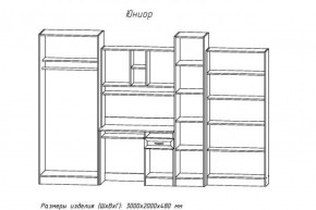 ЮНИОР Подростковая (ЦРК.ЮНР.01) в Серове - serov.ok-mebel.com | фото 2