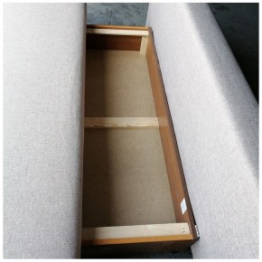 Диван-кровать Комфорт без подлокотников BALTIC AZURE (2 подушки) в Серове - serov.ok-mebel.com | фото 6