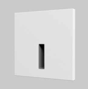 DK1030-WH Светильник встраиваемый в стену, IP 20, LED 3000K, 3 Вт, белый, алюминий в Серове - serov.ok-mebel.com | фото