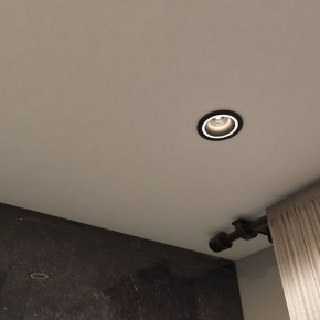 DK2060-BK Встраиваемый светильник IP 20, до 15 Вт, GU10, LED, черный, алюминий в Серове - serov.ok-mebel.com | фото 4