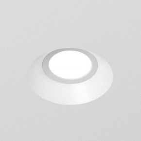 DK2081-WH Встраиваемый точечный светильник для натяжных ПВХ потолков INVIZ, IP 20, до 9 Вт, GU10, LED, белый, ABS-пластик в Серове - serov.ok-mebel.com | фото