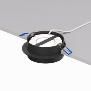 DK2090-BK Встраиваемый светильник FLAT, IP 20, до 15 Вт, GX53, LED, черный, алюминий в Серове - serov.ok-mebel.com | фото 4