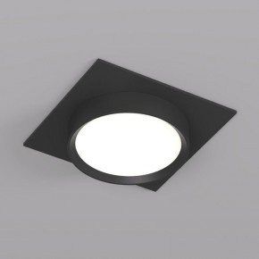 DK2091-BK Встраиваемый светильник FLAT, IP 20, до 15 Вт, GX53, LED, черный, алюминий в Серове - serov.ok-mebel.com | фото