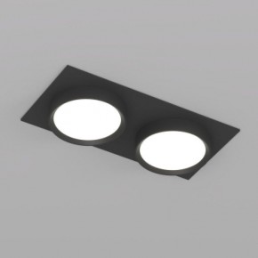 DK2092-BK Встраиваемый светильник FLAT, IP 20, до 15 Вт, GX53, LED, черный, алюминий в Серове - serov.ok-mebel.com | фото 4