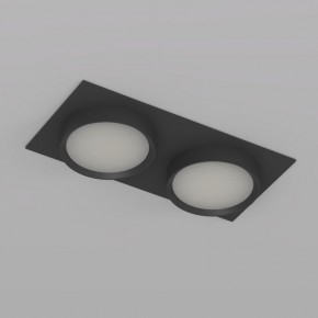 DK2092-BK Встраиваемый светильник FLAT, IP 20, до 15 Вт, GX53, LED, черный, алюминий в Серове - serov.ok-mebel.com | фото 5