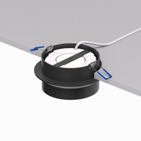 DK2100-BK Встраиваемый светильник NIKO, IP 20, до 15 Вт, GX53, LED, черный, акрил, алюминий в Серове - serov.ok-mebel.com | фото 4