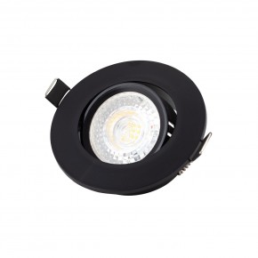 DK3020-BK Встраиваемый светильник, IP 20, 10 Вт, GU5.3, LED, черный, пластик в Серове - serov.ok-mebel.com | фото 2