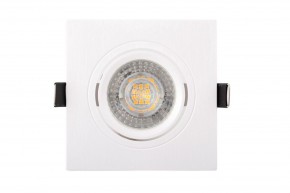 DK3021-WH Встраиваемый светильник, IP 20, 10 Вт, GU5.3, LED, белый, пластик в Серове - serov.ok-mebel.com | фото 2