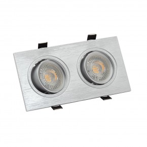 DK3022-CM Встраиваемый светильник, IP 20, 10 Вт, GU5.3, LED, серый, пластик в Серове - serov.ok-mebel.com | фото 2