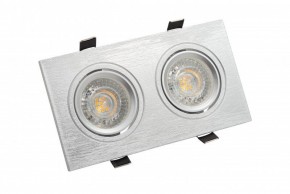 DK3022-CM Встраиваемый светильник, IP 20, 10 Вт, GU5.3, LED, серый, пластик в Серове - serov.ok-mebel.com | фото 3