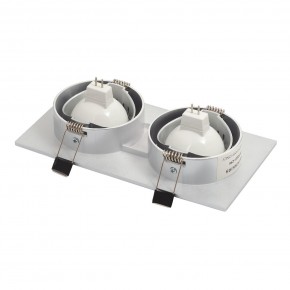 DK3022-CM Встраиваемый светильник, IP 20, 10 Вт, GU5.3, LED, серый, пластик в Серове - serov.ok-mebel.com | фото 4