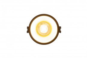 DK3026-BG Встраиваемый светильник, IP 20, 10 Вт, GU5.3, LED, черный/золотой, пластик в Серове - serov.ok-mebel.com | фото 2