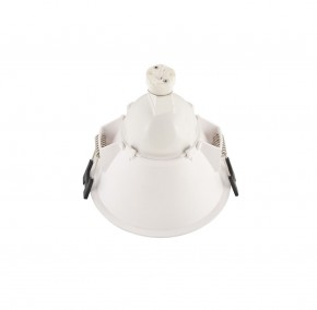 DK3026-WB Встраиваемый светильник, IP 20, 10 Вт, GU5.3, LED, белый/черный, пластик в Серове - serov.ok-mebel.com | фото 4