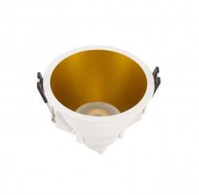 DK3026-WG Встраиваемый светильник, IP 20, 10 Вт, GU5.3, LED, белый/золотой, пластик в Серове - serov.ok-mebel.com | фото 2