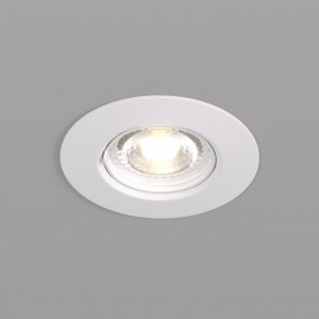 DK3028-WH Встраиваемый светильник, IP 20, 10 Вт, GU5.3, LED, белый, пластик в Серове - serov.ok-mebel.com | фото