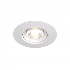 DK3028-WH Встраиваемый светильник, IP 20, 10 Вт, GU5.3, LED, белый, пластик в Серове - serov.ok-mebel.com | фото 5