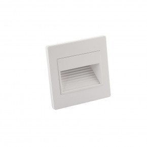 DK3050-WH Светильник встраиваемый в стену, IP 20, LED 3000, 1 Вт, белый, пластик в Серове - serov.ok-mebel.com | фото 2