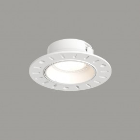 DK3055-WH Встраиваемый светильник, IP 20, 10 Вт, GU5.3, LED, белый, пластик в Серове - serov.ok-mebel.com | фото