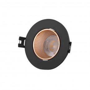 DK3061-BBR Встраиваемый светильник, IP 20, 10 Вт, GU5.3, LED, черный/бронзовый, пластик в Серове - serov.ok-mebel.com | фото
