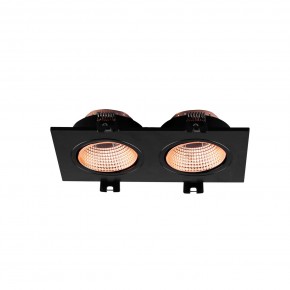 DK3072-BBR Встраиваемый светильник, IP 20, 10 Вт, GU5.3, LED, черный/бронзовый, пластик в Серове - serov.ok-mebel.com | фото 2