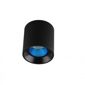 DK3090-BK+CY Светильник накладной IP 20, 10 Вт, GU5.3, LED, черный/голубой, пластик в Серове - serov.ok-mebel.com | фото
