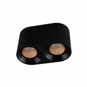 DK3096-BK+BR Светильник накладной IP 20, 10 Вт, GU5.3, LED, черный/бронзовый, пластик в Серове - serov.ok-mebel.com | фото
