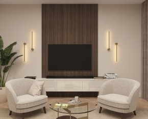 DK5010-SG Бра 600 мм, 3000К, IP20, 5 Вт, матовое золото в Серове - serov.ok-mebel.com | фото 5