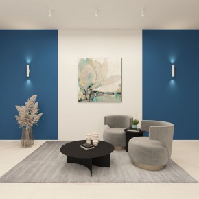 DK5022-WH Настенный светильник, IP20, до 15 Вт, LED, 2xGU10, белый, алюминий в Серове - serov.ok-mebel.com | фото 4