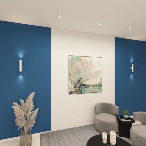 DK5022-WH Настенный светильник, IP20, до 15 Вт, LED, 2xGU10, белый, алюминий в Серове - serov.ok-mebel.com | фото 5