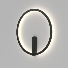 DK5035-BK Бра ROUND со светодиодом, IP20, 24W, 3000/4000/6500K, черный, алюминий в Серове - serov.ok-mebel.com | фото