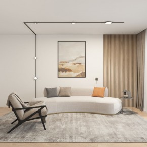 DK5072-DN Бра SHINE WALL со светодиодом, D104*H68, IP20, 3000К, 3W, RA?90, темный никель, алюминий в Серове - serov.ok-mebel.com | фото 5