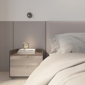 DK5072-DN Бра SHINE WALL со светодиодом, D104*H68, IP20, 3000К, 3W, RA?90, темный никель, алюминий в Серове - serov.ok-mebel.com | фото 9